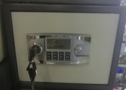 PARA KASASI KASİYER ANAHTARLI MAVİ