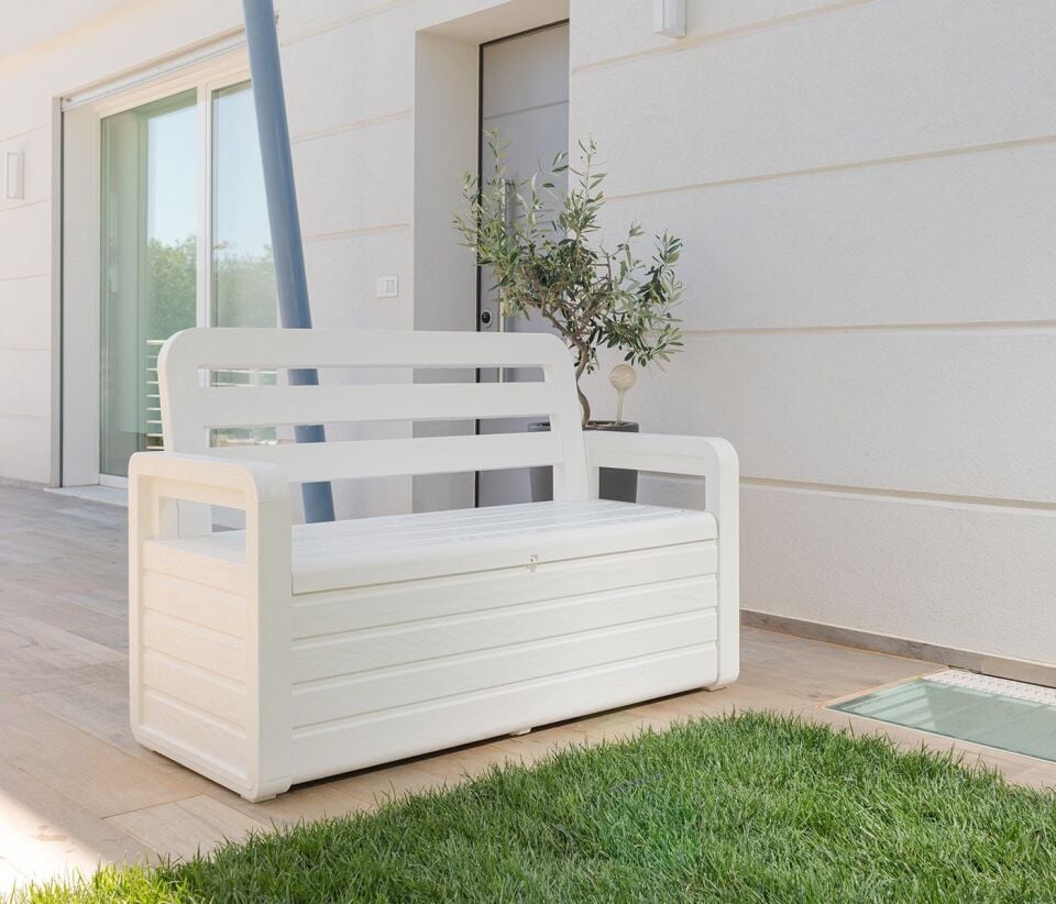 SANDIKLI BANK BAHÇE DEPOLAMA 270LT BEYAZ