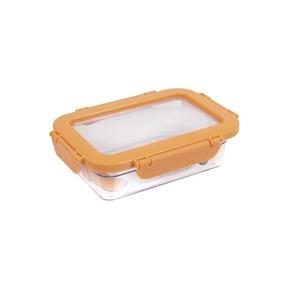 SAKLAMA KABI KİLİTLİ 600ML ŞEFTALİ-YEŞİL