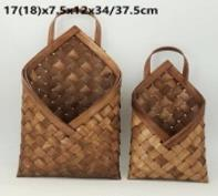 ÇİÇEK SEPETİ ZARF MODEL ÖRGÜLÜ 18X7.5X12X34 CM