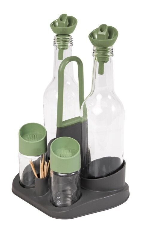 YAĞLIK&TUZLUK SET 2Lİ 330ML-2Lİ 70ML YEŞİL