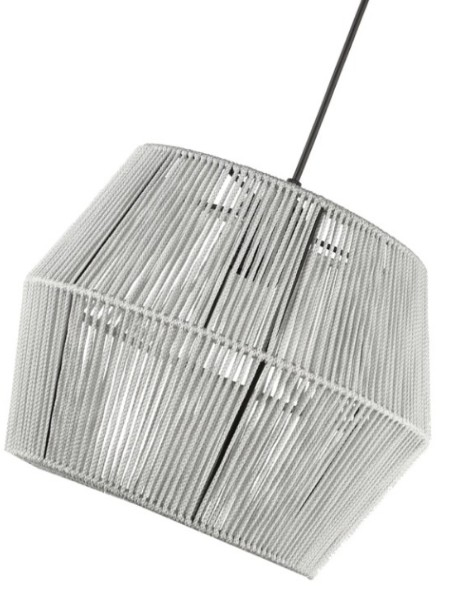 AVİZE TEKLİ MODENO AÇIK GRİ 30 CM