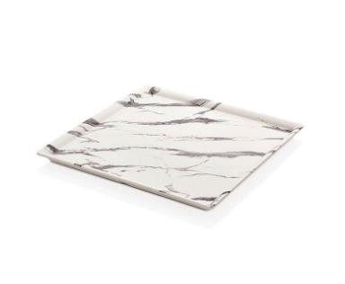 SERVİS TABAĞI KARE MERMER DESENLİ