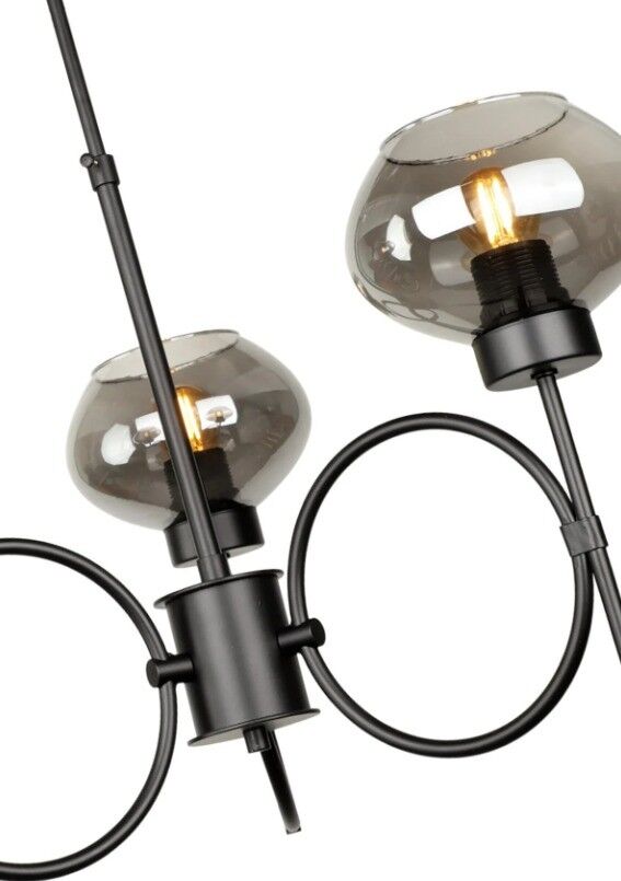 AVİZE ÜÇLÜ ZONTES SİYAH