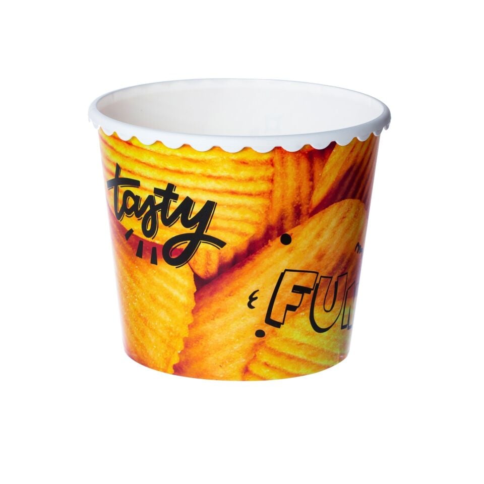 MISIR VE CİPS KASESİ DESENLİ 2,3LT RENKLİ