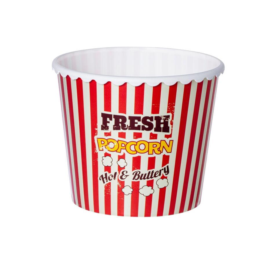 MISIR VE CİPS KASESİ DESENLİ 2,3LT RENKLİ