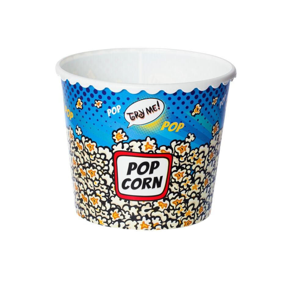 MISIR VE CİPS KASESİ DESENLİ 2,3LT RENKLİ