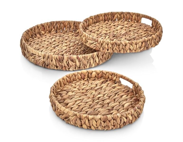 TEPSİ NATUREL YUVARLAK 34CM