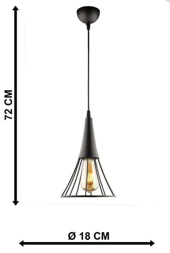 AVİZE TEKLİ HAVANA SİYAH