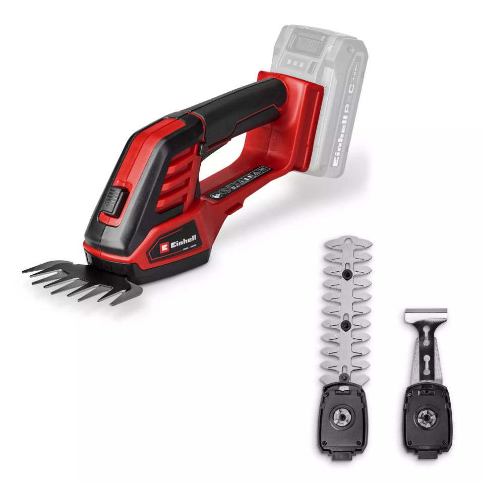 AKÜLÜ ÇİM VE ÇALI MAKASI GE-CG 18/100 Li - 3 in 1-