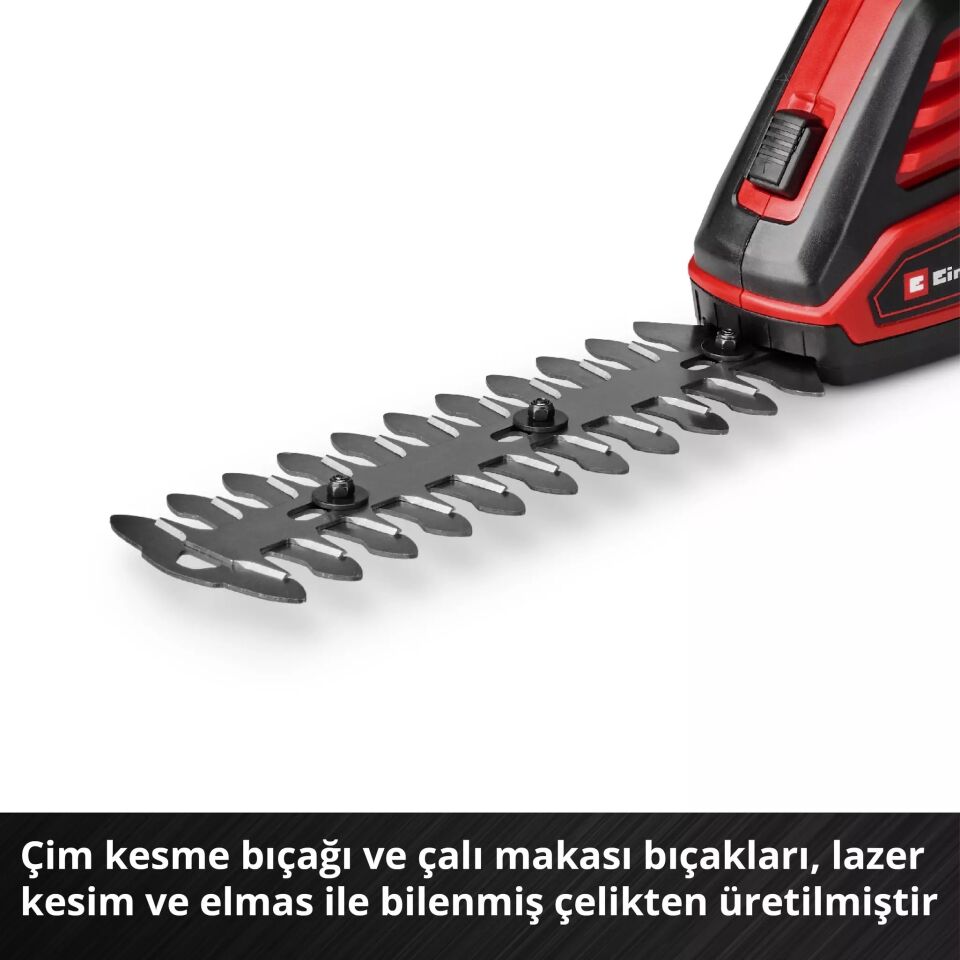 AKÜLÜ ÇİM VE ÇALI MAKASI GE-CG 18/100 Li - 3 in 1-