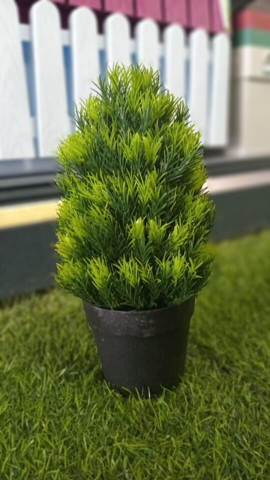 YAPAY ÇAM SÜS MİNYATÜR SAKSILI