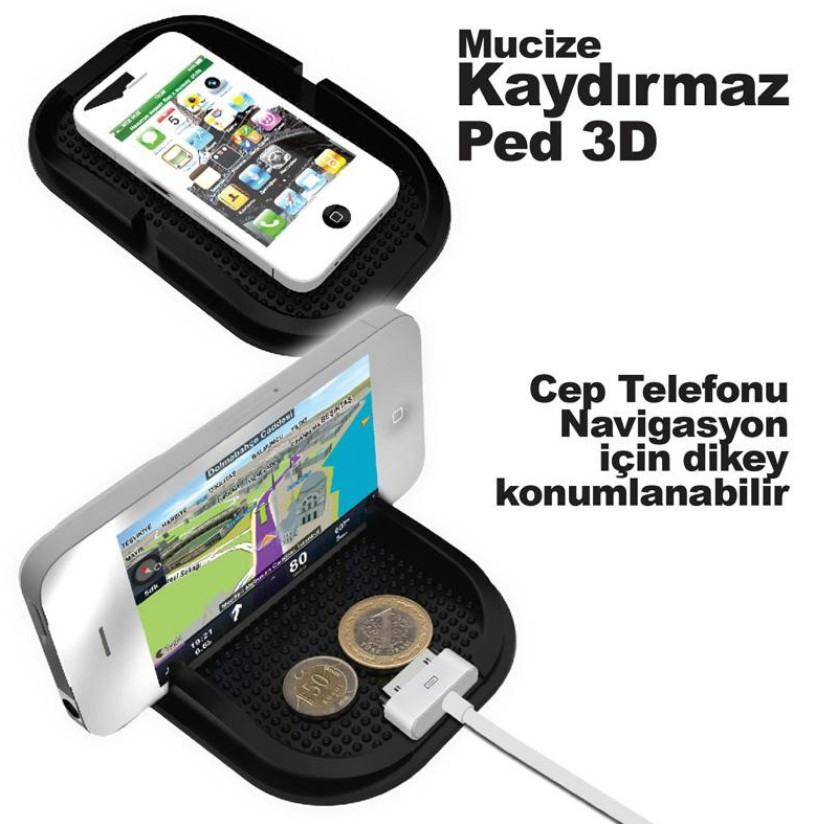 AUTOMIX KAYDIRMAZ 3D PED