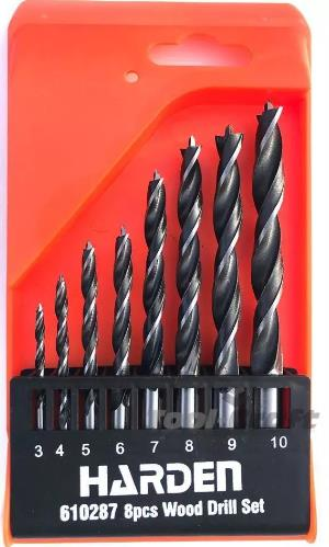 MATKAP UCU SETİ 8 PARÇA AHŞAP (3-10 mm)