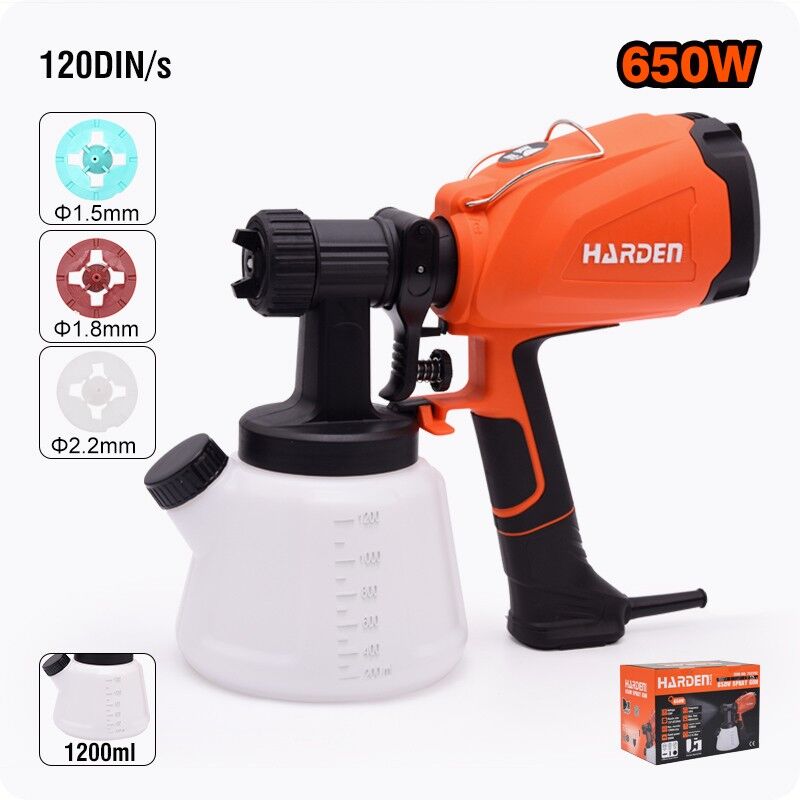 BOYA PÜSKÜRTME TABANCASI 1200ML 650W