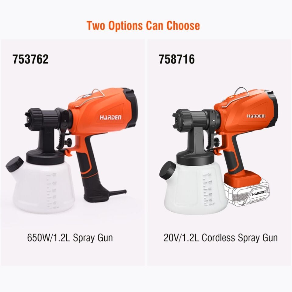 BOYA PÜSKÜRTME TABANCASI 1200ML 650W