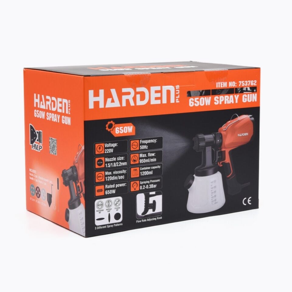 BOYA PÜSKÜRTME TABANCASI 1200ML 650W