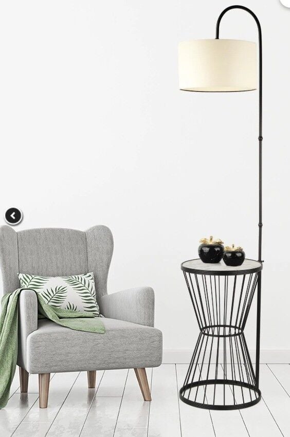 LAMBADER AYTUĞ SEHPA AKÇA AHŞAP KREM ŞAPKA