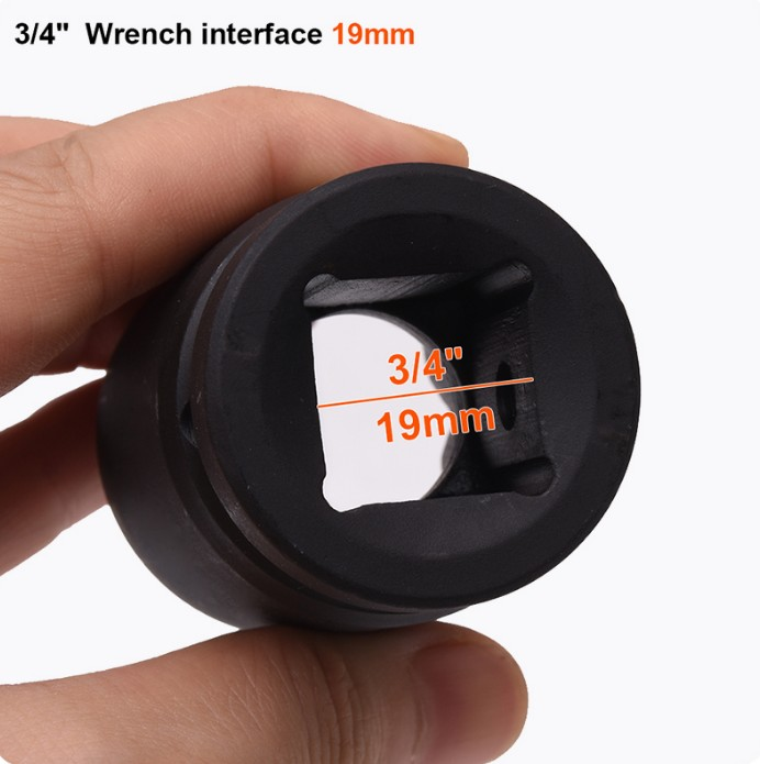LOKMA ANAHTARI 46 MM 3/4'' 6 KÖŞE DERİN LOKMA