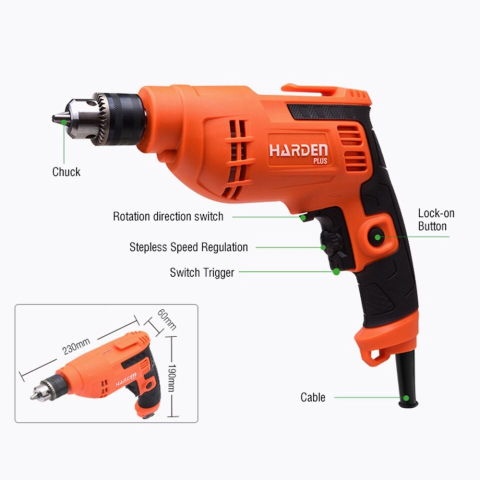 MATKAP ELEKTRİKLİ HARDEN 450W 10MM 1.5 kg