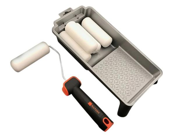 RULO SETİ-1BOYA KAB/5 SÜNGR RULO/1RULO SAP 7PRÇ TP