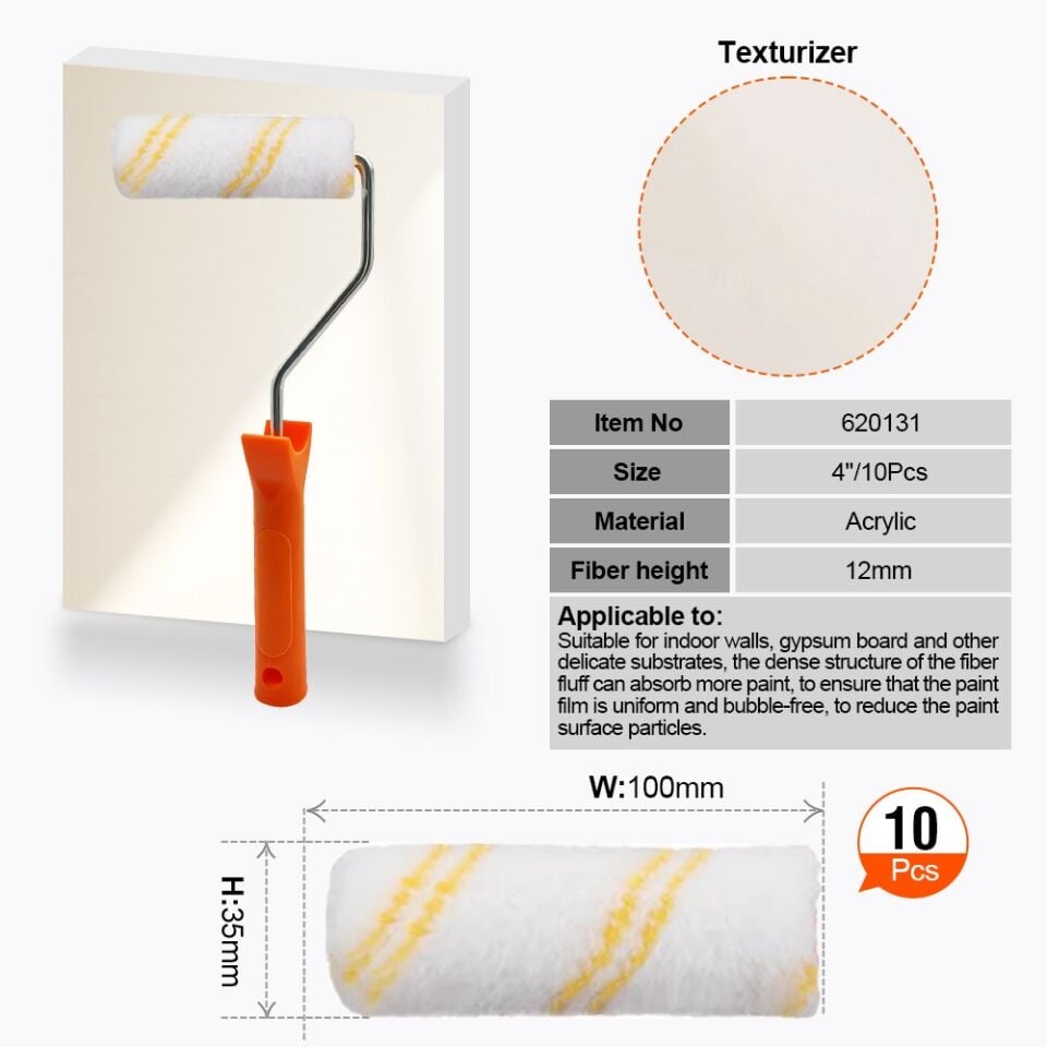 PARMAK RULO YEDEĞİ SATEN 10CM 10AD/PK