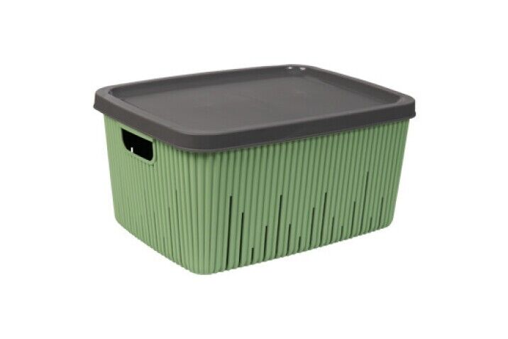 SEPET KAPAKLI ÇOK AMAÇLI 18LT YEŞİL