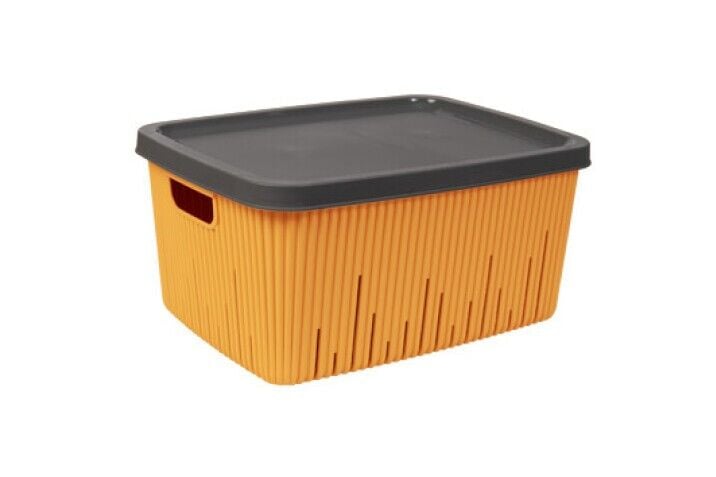 SEPET KAPAKLI ÇOK AMAÇLI 18LT ŞEFTALİ