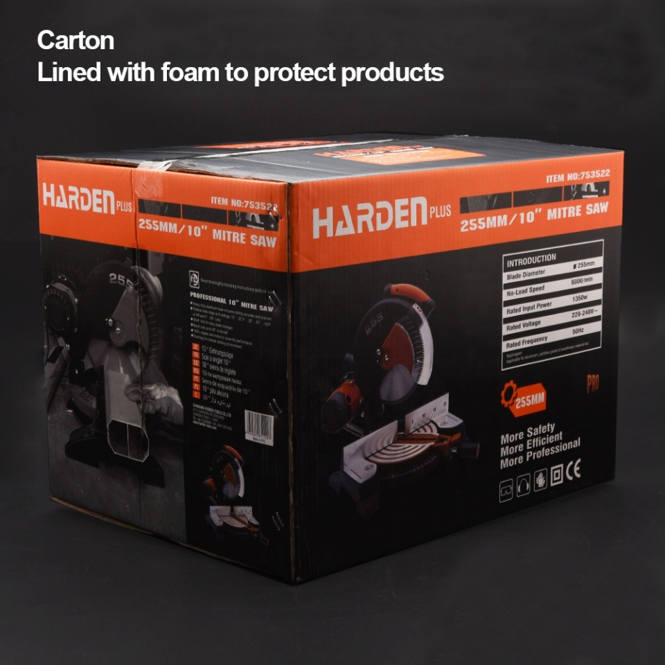 ELEKTRİKLİ AÇILI GÖNYE TESTERE 255MM 220V 1350W