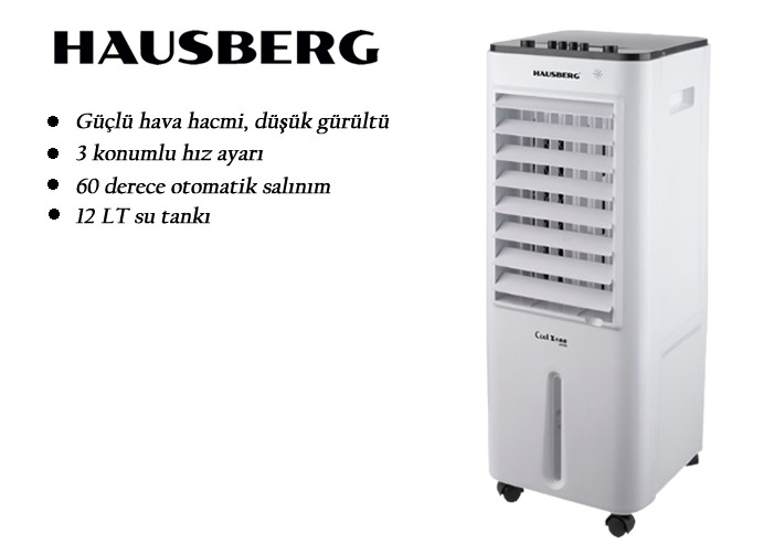HAUSBERG HB5963 AIR COOLER 12LT TANK