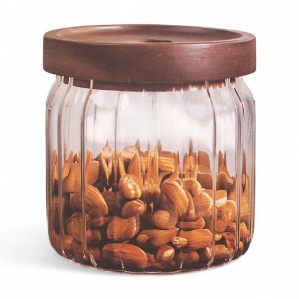 KAVANOZ CAM AKASYA KAPAKLI 450 ML 90X100