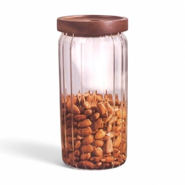 KAVANOZ CAM AKASYA KAPAKLI 1000 ML 90X200