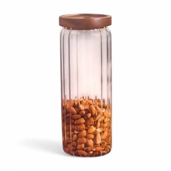 KAVANOZ CAM AKASYA KAPAKLI 1250 ML 90X250