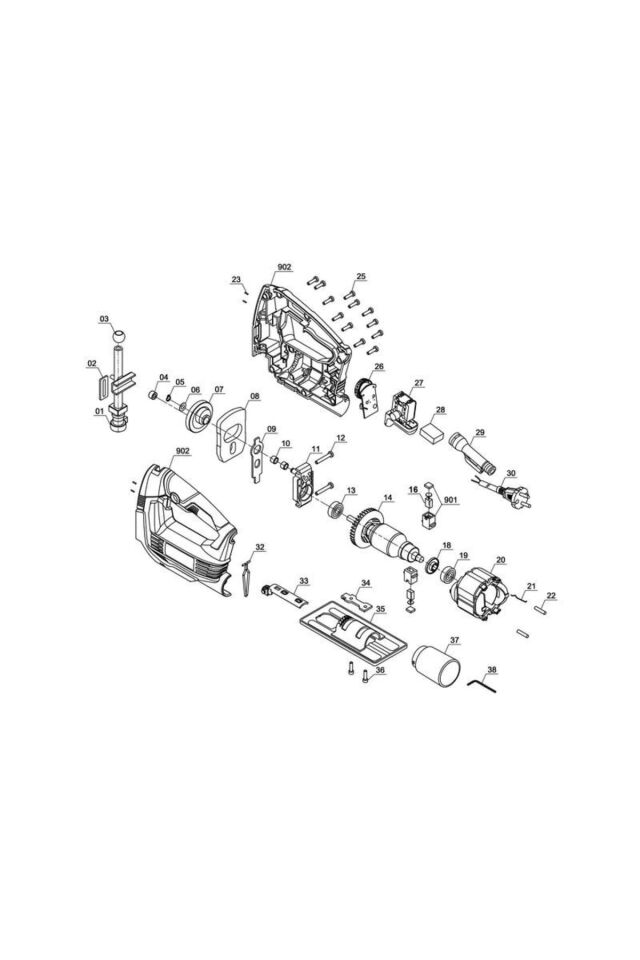 ELEKTRİKLİ DEKUPAJ TESTERE 400W TC-JS 60/1