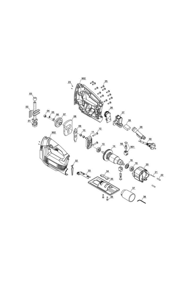 ELEKTRİKLİ DEKUPAJ TESTERE 400W TC-JS 60/1