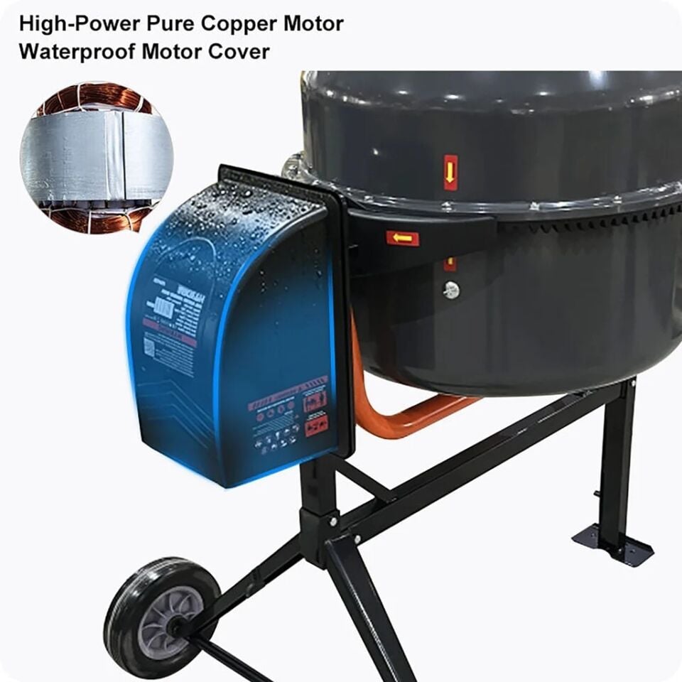 BETONİYER ELEKTRİKLİ 250 LİTRE 1100W