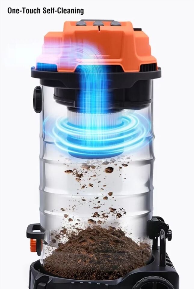 ELEKTRİKLİ SÜPÜRGESİ ISLAK & KURU1600W 30 LİTRE