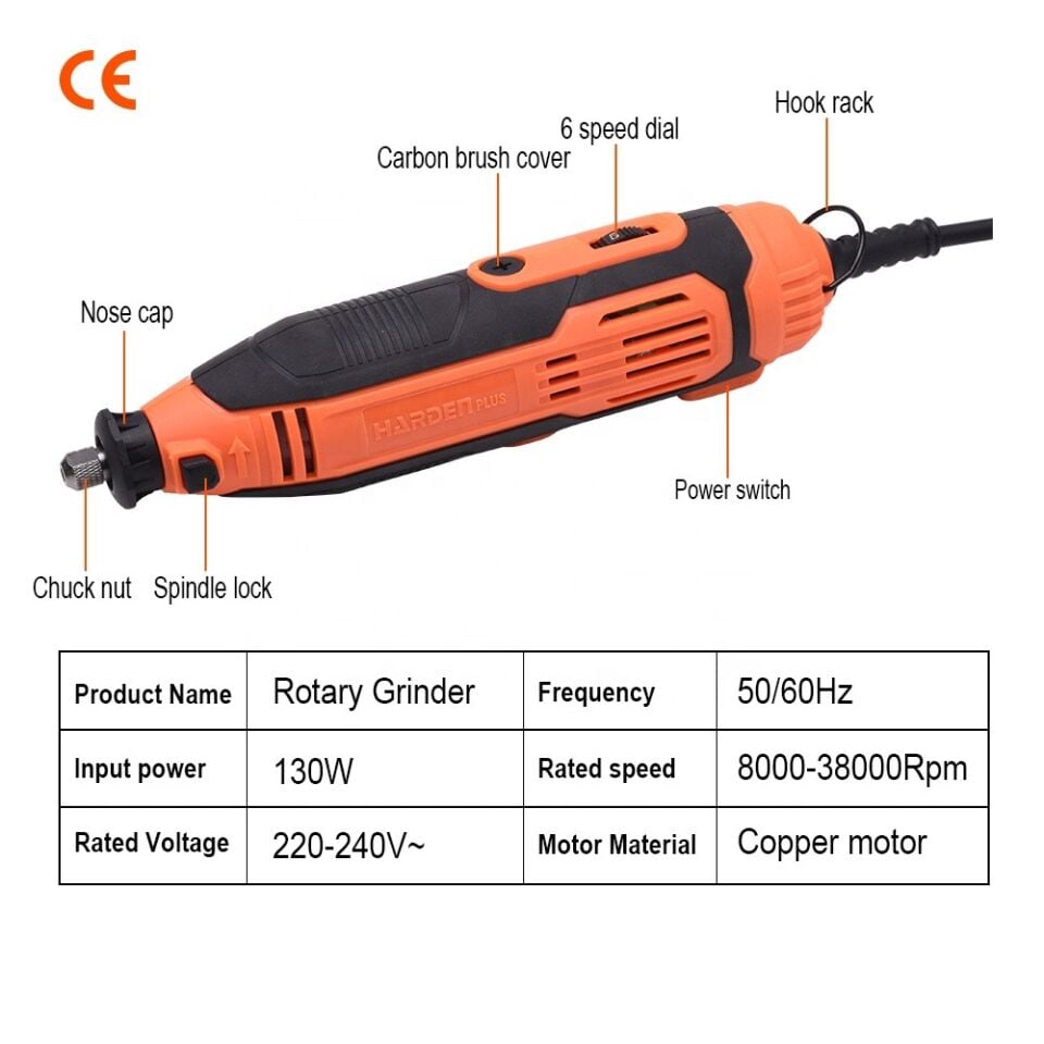 GRAVÜR TAŞLAMA SET 130W 211PRÇ