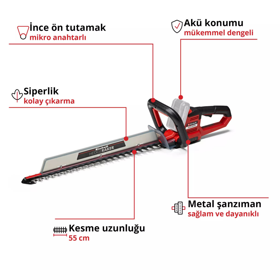 NET*/AKÜLÜ ÇİT BUDAMA ARCURRA 18/55