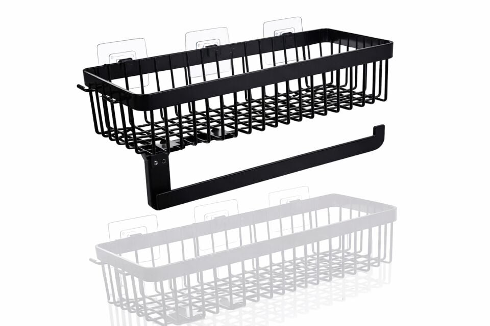 RAF VANTUZLU KAĞIT HAVLULUKLU SİYAH/BEYAZ