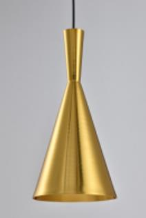 AVİZE KONİ MODEL SARKIT PARLAK GOLD