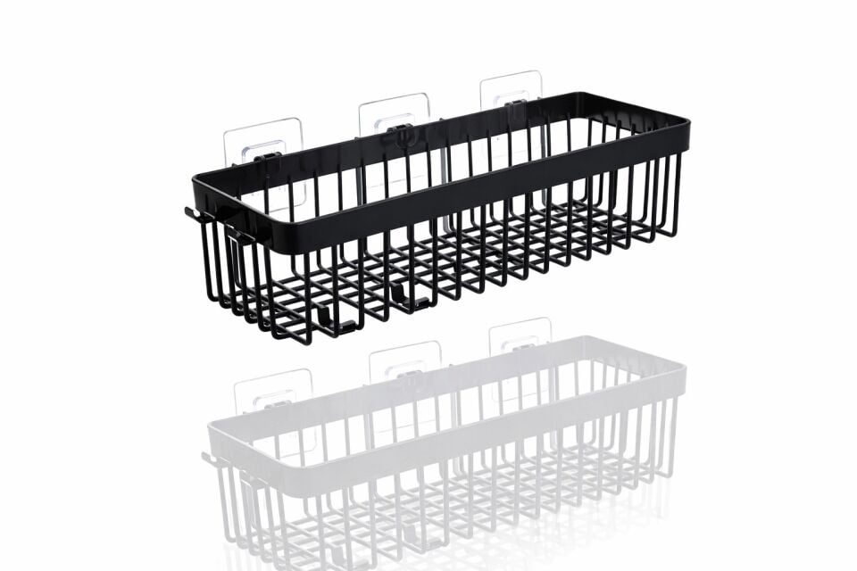 RAF DUVAR VANTUZLU SİYAH/BEYAZ