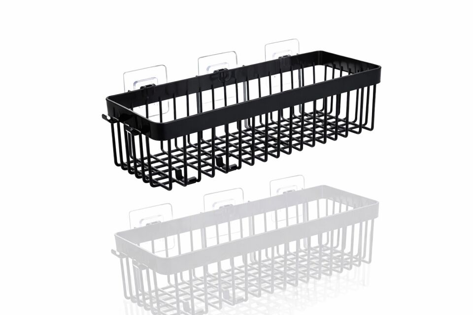 RAF DUVAR VANTUZLU SİYAH/BEYAZ