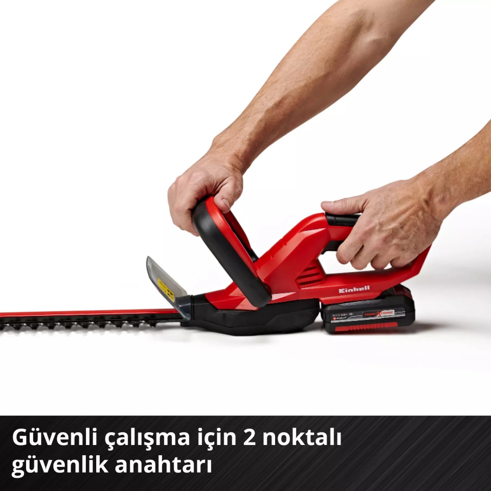 NET*/AKÜLÜ ÇİT BUDAMA GE-CH 1846 Li Kit (1x2,0Ah)