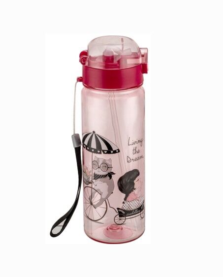 SU ŞİŞESİ ŞEFFAF KAPAKLI SAMAN 500 ML