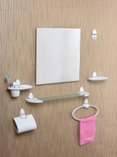 AYNA SETİ DİKD.7 PARÇA MİLENYUM ZAMBAK BEYZ