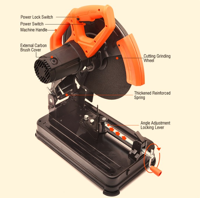 PROFİL KESME MAKİNESİ 2700W 355MM