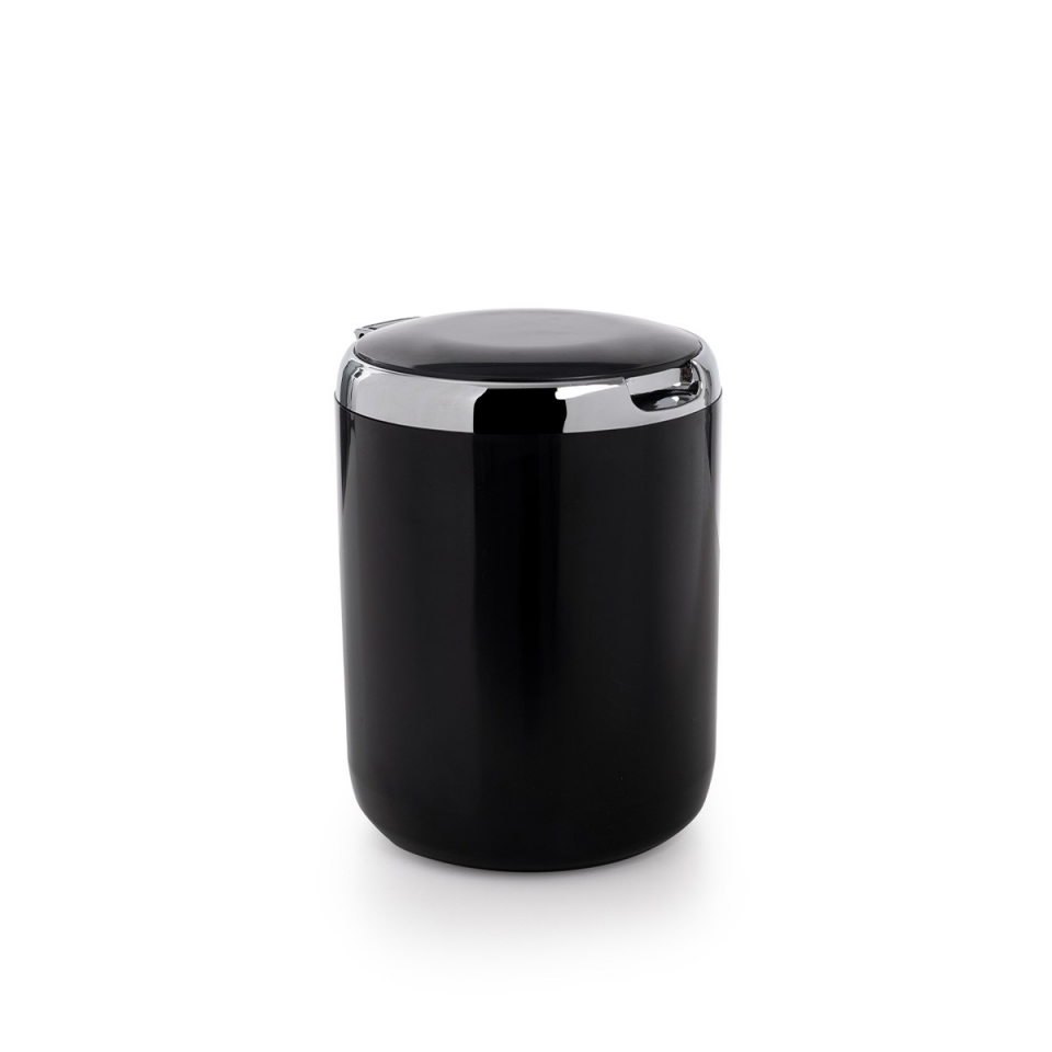 ÇÖP KOVASI PASİFİK 3 LT PLASTİK SİYAH