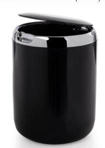 ÇÖP KOVASI PASİFİK 3 LT PLASTİK SİYAH