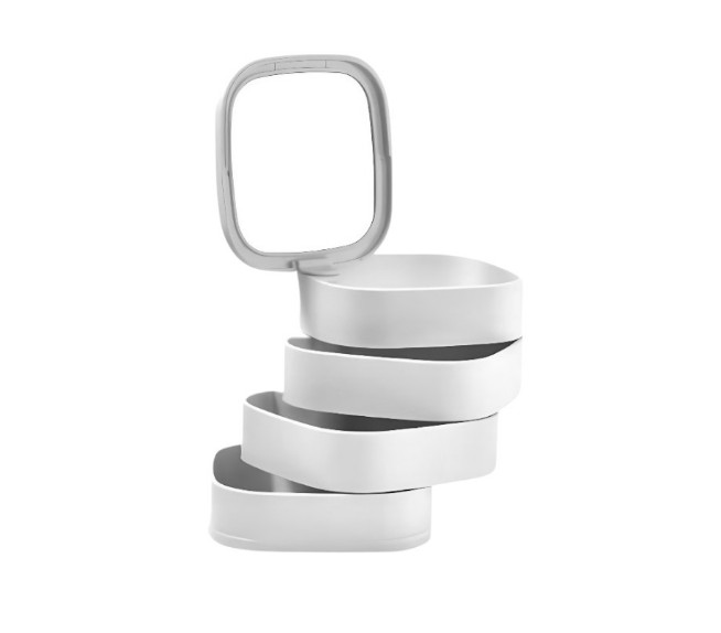 NET*/ DÜZENLEYİCİ MAKYAJ TAKI 4 KATLI AYNALI KARE